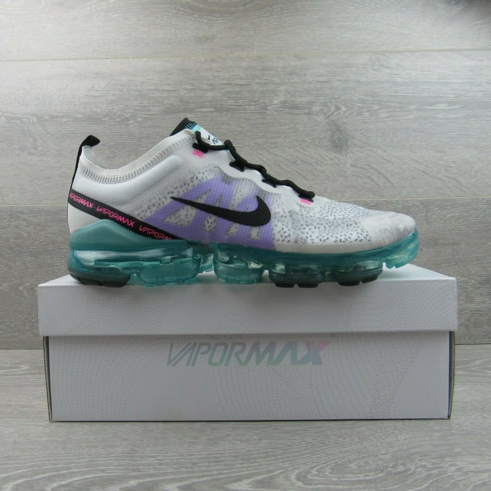 Nike Air VaporMax 2019 Running Shoes Platinum - Picture 2 of 8